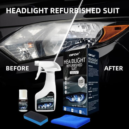 💡 LIMITED-TIME 50% OFF! ✨ Headlight Restoration Kit – Clears Haze, UV Coating & Restores Clarity in Just 5–10 Minutes 🚗✨