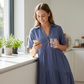 🥳2026 HOT SALE🥳Cotton-Linen A-Line Dress – Breathable, Everyday Chic