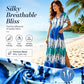 👗🌈  50% OFF! Women’s Tie Dye V Neck Maxi Dress – Breathable Comfort, Relaxed Fit and Effortless Summer Style ✨