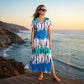👗🌈  50% OFF! Women’s Tie Dye V Neck Maxi Dress – Breathable Comfort, Relaxed Fit and Effortless Summer Style ✨