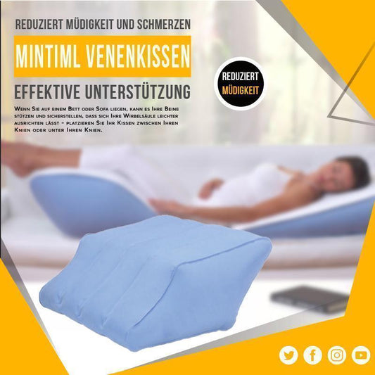 ⏰ ¡Ahora con un 50 % de descuento! 🛏️ Cojines inflables para las piernas en la cama: previenen las varices.