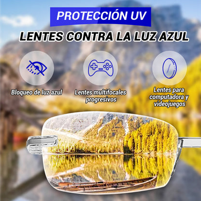 🔥Nuevas gafas de lectura de doble uso antiazules de alta dureza de zafiro✨