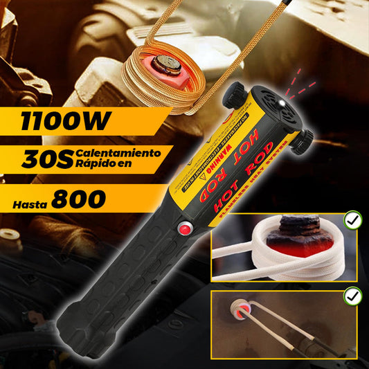 🔥Calentador de Inducción Portátil | Extrae Pernos Oxidados Rápidamente, Sin Llama ✨ 1100W para Mecánica y Automoción