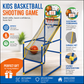 🥳2026 HOT SALE🥳💞50K+ SOLD!🏀🎯Kids‘ Indoor Basketball Arcade Game – Auto ball return, sturdy & safe. 4 balls + pump included. Quick setup, endless fun! 🧒💨