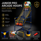 🥳2026 HOT SALE🥳💞50K+ SOLD!🏀🎯Kids‘ Indoor Basketball Arcade Game – Auto ball return, sturdy & safe. 4 balls + pump included. Quick setup, endless fun! 🧒💨