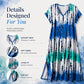 👗🌈  50% OFF! Women’s Tie Dye V Neck Maxi Dress – Breathable Comfort, Relaxed Fit and Effortless Summer Style ✨