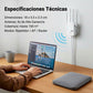 🔥 Amplificador WiFi 2026, 1200Mbps Banda Dual (5GHz/2.4GHz), Amplificador de Señal, Cubre 10,000 pies² y 50 Dispositivos, Repetidor con Puerto Ethernet.
