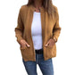 Chaqueta de Punto para Mujer | Casual Versátil con Bolsillos | Ideal para Otoño e Invierno