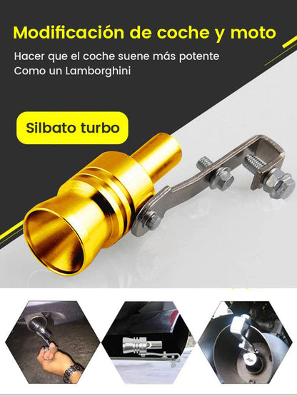 🚗🔥 Tubo de Escape Deportivo para Coches y Motos – Sonido Potente, Estilo Racing y Rendimiento Mejorado 🏍️✨