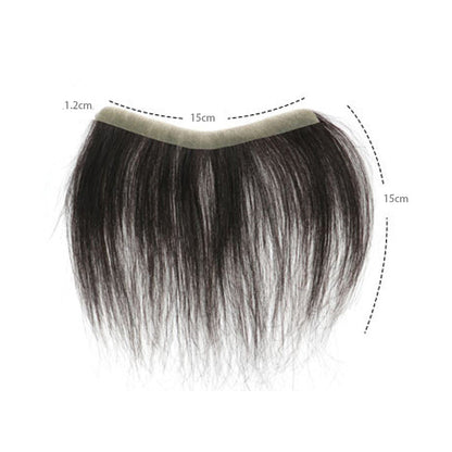 🔥🖤 Black Friday: ¡50% de DESCUENTO! 🔥 Postizo de Flequillo – Mejora tu Línea de Cabello 💇‍♀️