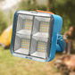 Luz de trabajo solar portátil con 4 modos de iluminación