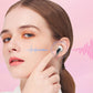 Auriculares Inalámbrica Bluetooth HiFi con Cancelación de Ruido y Estuche de Carga Transparente