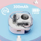 Auriculares Inalámbrica Bluetooth HiFi con Cancelación de Ruido y Estuche de Carga Transparente