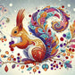 DIY Kit de pintura de arte con diamantes