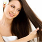 Crema para el cabello lacio nutritiva con proteína de larga duración