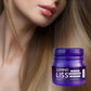 Crema para el cabello lacio nutritiva con proteína de larga duración