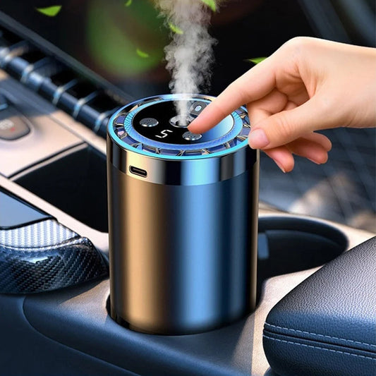 🔥 Difusor de Aroma Inteligente para Auto | Lujo Automático con Luces | 60% OFF