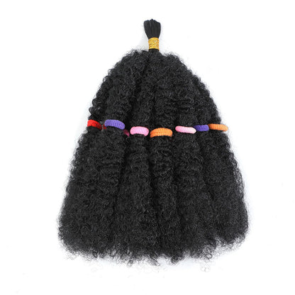 Cabello Trenzas Rizado de 12 Pulgadas