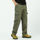 Pantalones cargo multibolsillos para hombr