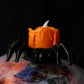 🏆Éxito de ventas de Halloween 2025⚡🎃 Farolillo LED de calabaza de Halloween con araña espeluznante: decoración para el hogar con luz de vela sin parpadeos🕷️