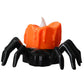 🏆Éxito de ventas de Halloween 2025⚡🎃 Farolillo LED de calabaza de Halloween con araña espeluznante: decoración para el hogar con luz de vela sin parpadeos🕷️