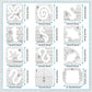 🎁Regla de costura para patchwork DIY (juego de 12 piezas)