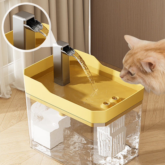 🐱💧 Automatic Water Drinking Fountain Dispenser for Cats – Fresh Flowing Water Every Time! | Encourages Drinking, Prevents Urinary Issues 🩺💚