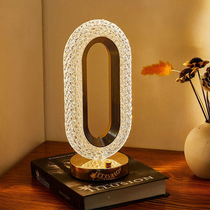 🎁2026 New Arrivals 50% OFF💥Rechargeable Luxury Crystal LED Night Light Lamp