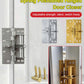 🔥 52% OFF NOW 🎉 4 Inch Automatic Spring Hinge – Self-Closing, Adjustable Tension & Easy Install for Doors 🔧🚪📦
