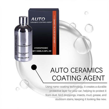 🚗Agente de Recubrimiento Cerámico Nanotecnológico para Autos | Hidrófobo + Protección Antioxidante + Brillo Profesional✨ ¡COMPRA 2 LLÉVATE 1 GRATIS!