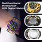 📢📢50% OFF !! ⏰ Multifunctional Waterproof LED Digital Watch – 50M, Dual Movement, Stopwatch 🌙