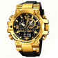 📢📢50% OFF !! ⏰ Multifunctional Waterproof LED Digital Watch – 50M, Dual Movement, Stopwatch 🌙