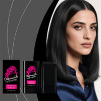 Barra de tinte para el cabello resistente al agua con peine