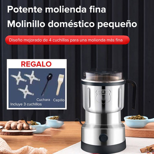 🔥【1° Más Vendido】⚡🌟 Molinillo eléctrico multifuncional: rápido y potente 💪✨ Para café fresco, especias y frutos secos, ideal para la cocina y el día a día.