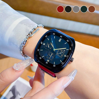 Reloj Elegante con Esfera Grande