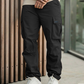 Pantalones cargo clásicos con múltiples bolsillos para hombre