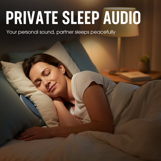 🔥Oferta Nuevo Lanzamiento🔥 Altavoz para Dormir Debajo de la Almohada | Ruido Blanco, Bluetooth, Alta Calidad ✅