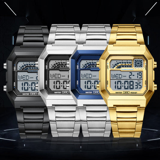 📢📢50% OFF !! ⏰Unisex Digital Watch with Square Display & Luminous Backlight ⌚