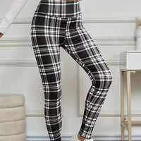 ❄️Leggings de Cuadros para Mujer | Forrados, Calentitos, Ideal para Invierno y Base ✅