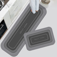 🧼Alfombra Antideslizante Moderna | Impermeable, Resistente a la Suciedad ✨ Ideal para Cocina, Baño y Entrada