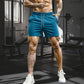 ✨Nuevos✨Pantalones Cortos Deportivos de Secado Rápido para Hombre con Bolsillos con cremallera