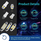 🎁 50% OFF NOW！💥42-Piece Super Bright LED Car Interior Lighting Set 🚗