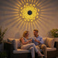 🌙⏳ 50% OFF! ⏰ Solar Mandala Wall Light – Dreamy Night Projection ✨