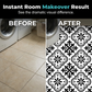 📢📢50% OFF !! ⏰Waterproof & Non-Slip Floor Tile Stickers for Kitchen & Bathroom🛀