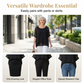 Camiseta informal de escote redondo para mujer