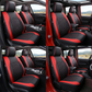 🚗 50% OFF! 9-Piece Universal Fit Leather Car Seat Cover Set