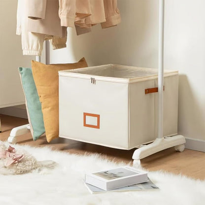 👟50% OFF NOW! Foldable Shoe Storage Box – Clear Lid Closet Shoe Organizer with Reinforced Handles, 16-Pair Capacity Space-Saving Storage Bin for Closet Bedroom Organisation