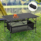 ☀️ Summer camping ！🏕️ Portable Folding Camping Table with Storage Bag