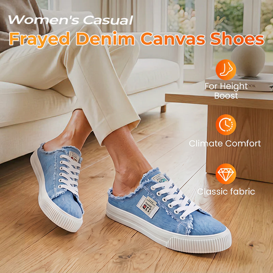 ⏳Limited-time 50% off⏰Women's Denim Mule Sneakers👟