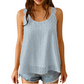 ⏰ 50% KORTING – Slechts tijdelijk✨Elegante tanktop met kanten bandjes en stippen